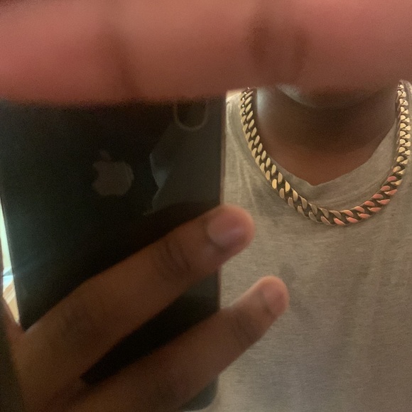 18k Gold Cuban link chain - Picture 3 of 4